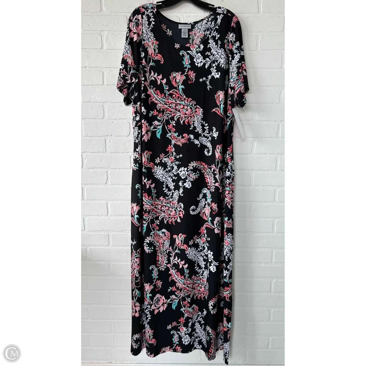 Dress Casual Maxi By Catherines In Black & White, Size: 1x
