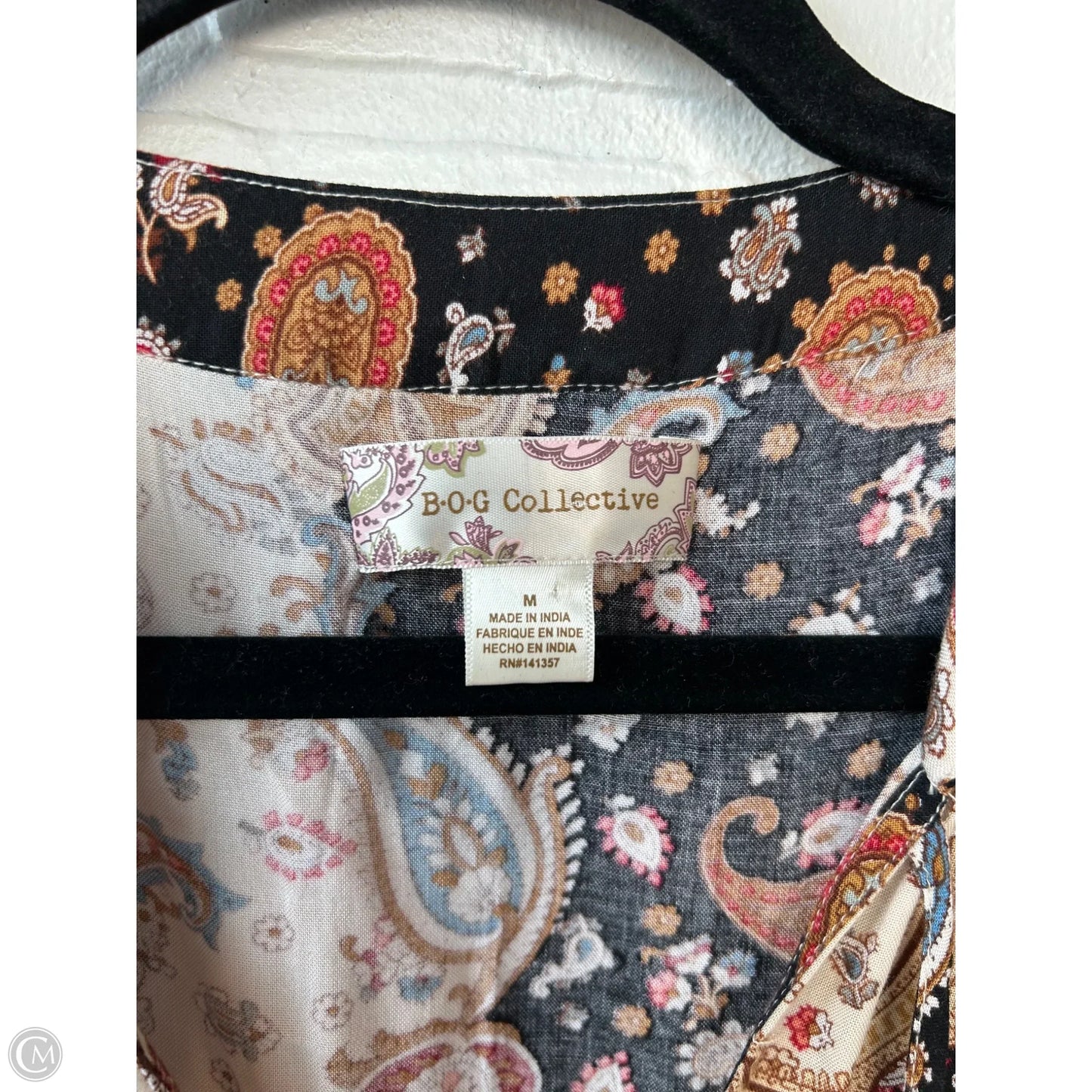 Dress Casual Short By bog collective In Black & Cream, Size: M