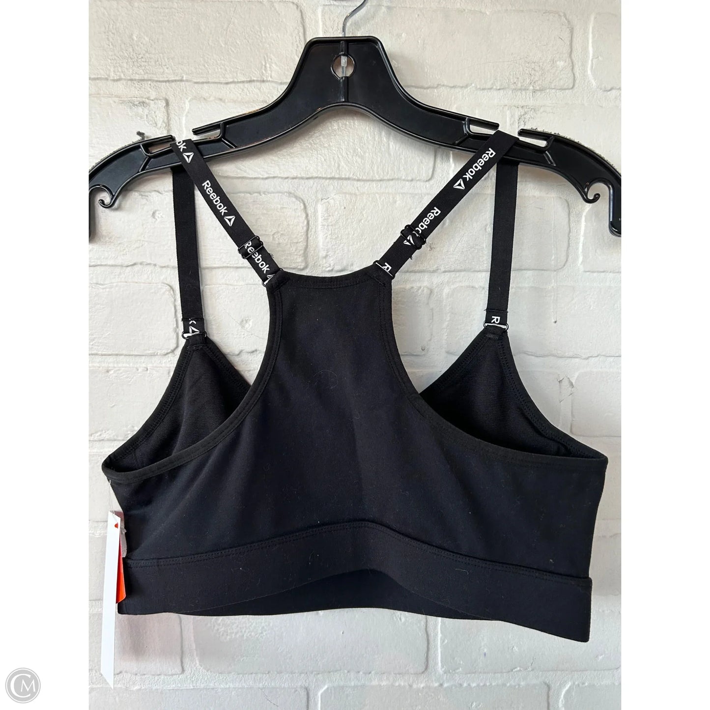 Athletic Bra By Reebok In Black, Size: L