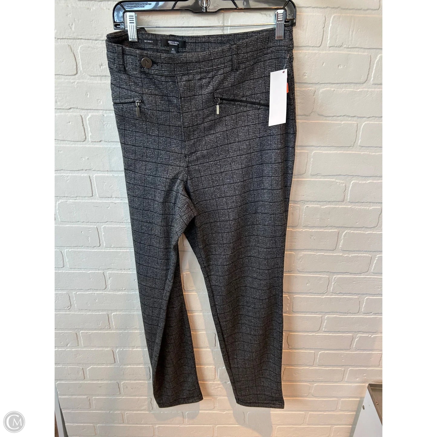 Pants Other By Simply Vera In Black & White, Size: 16