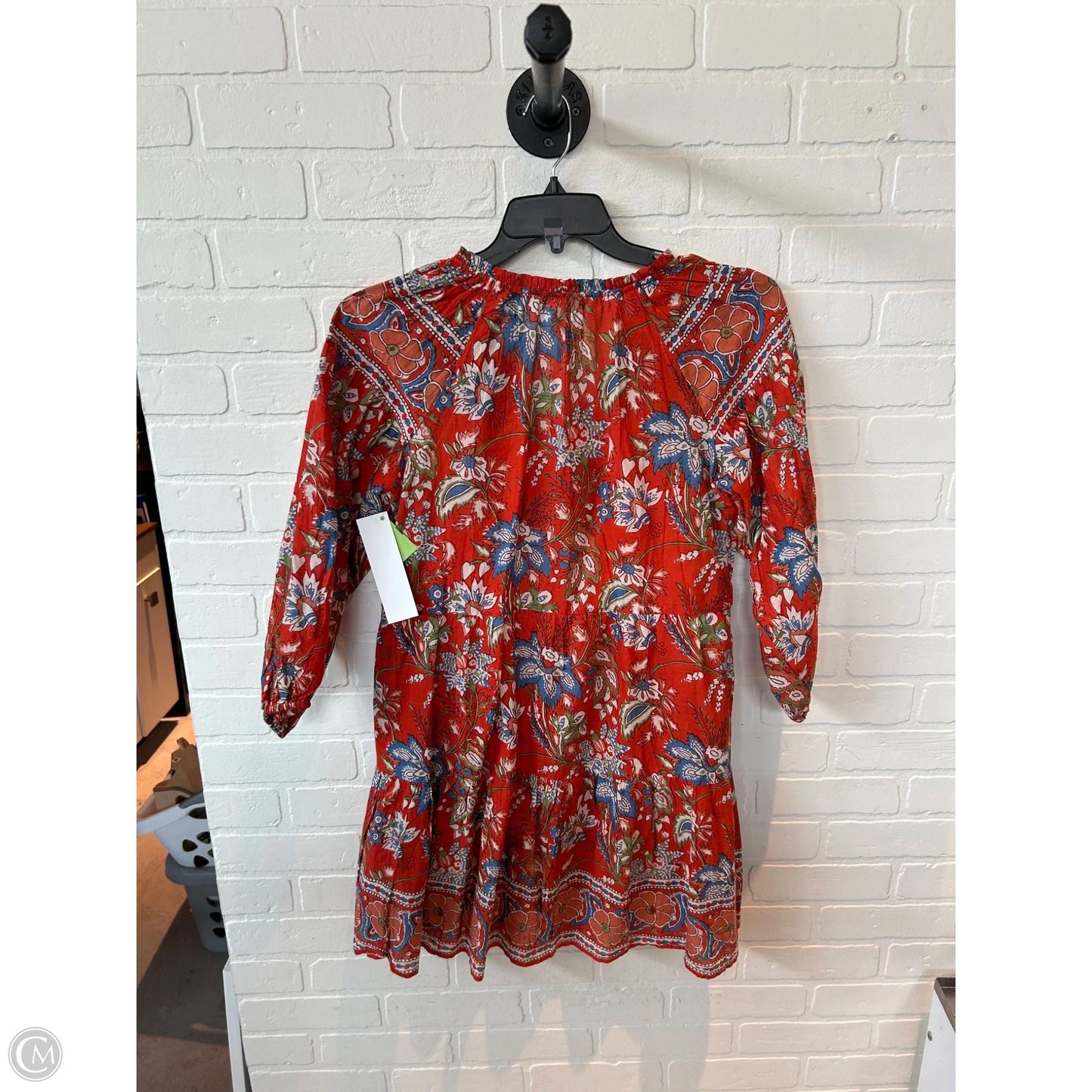 Dress Casual Short By Velvet In Orange, Size: Xs