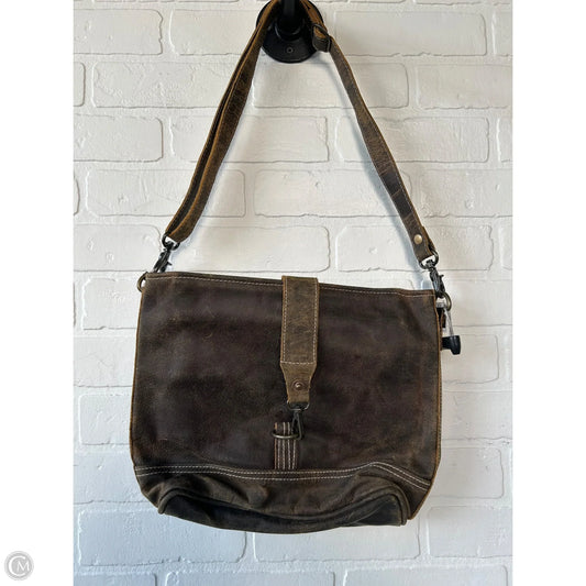 Crossbody Leather By Myra, Size: Medium