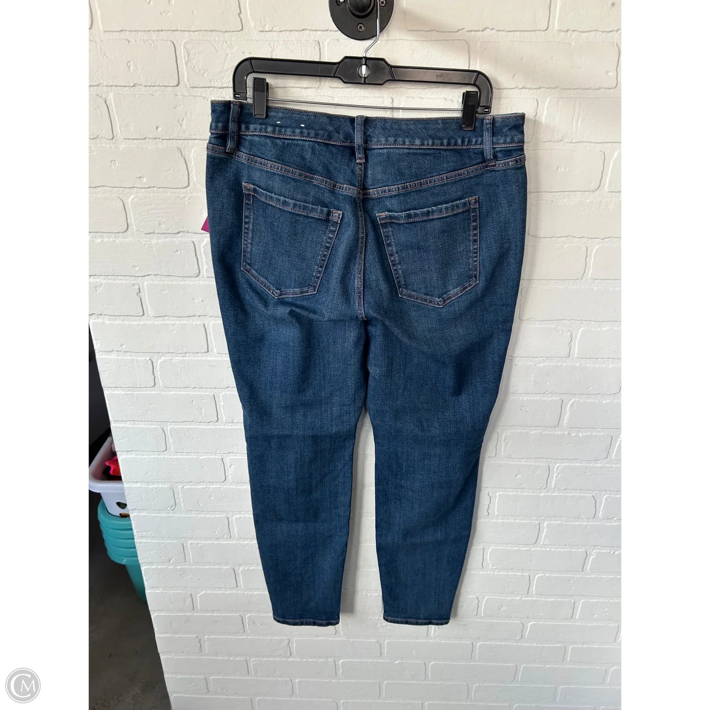 Jeans Skinny By Lane Bryant In Blue Denim, Size: 12