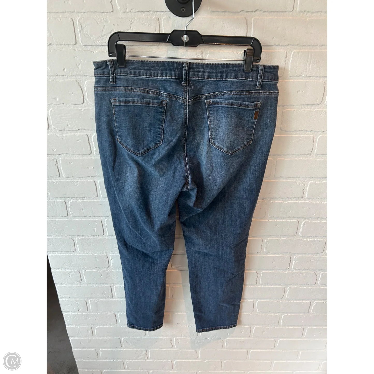 Jeans Skinny By 1822 Denim In Blue Denim, Size: 16