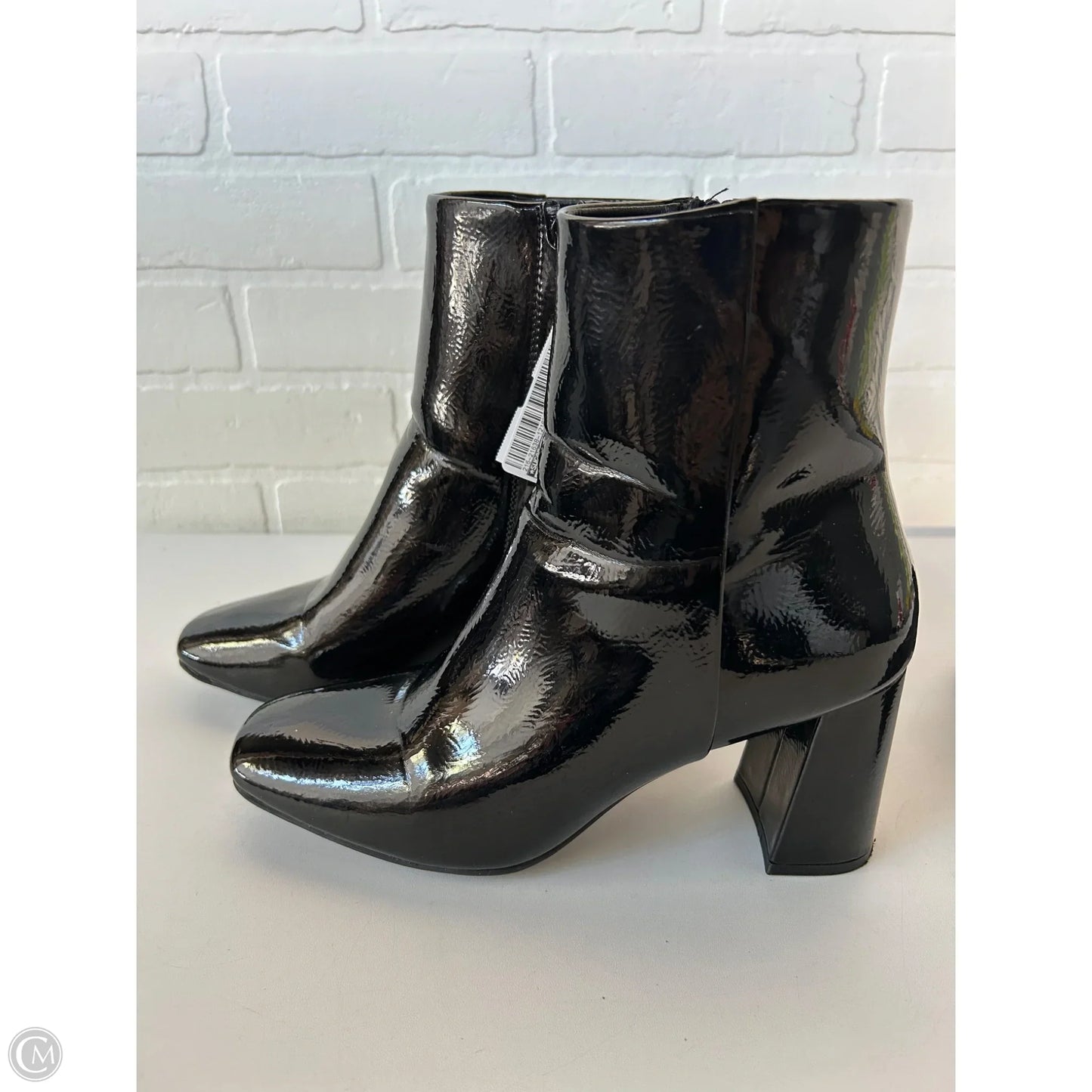 Boots Mid-calf Heels By Sugar In Black, Size: 8
