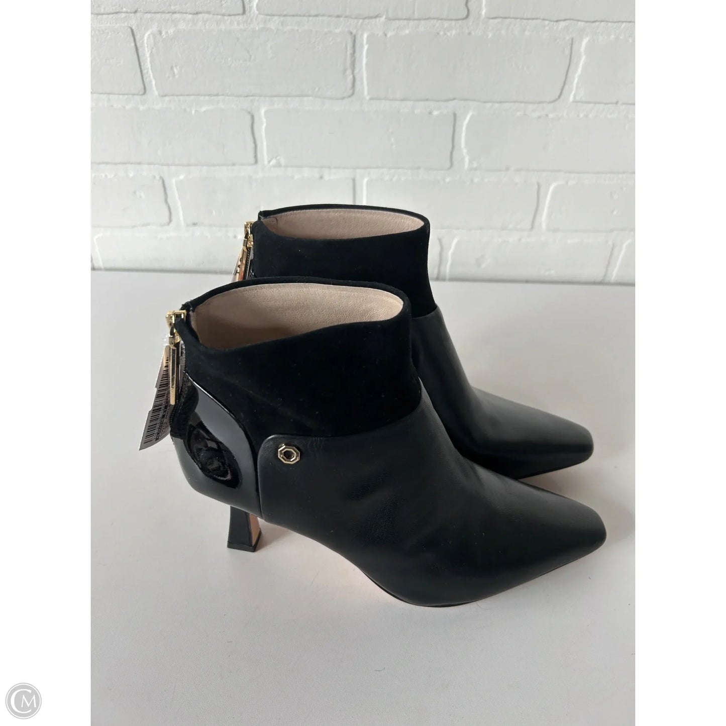 Boots Ankle Heels By Louise Et Cie In Black, Size: 8.5