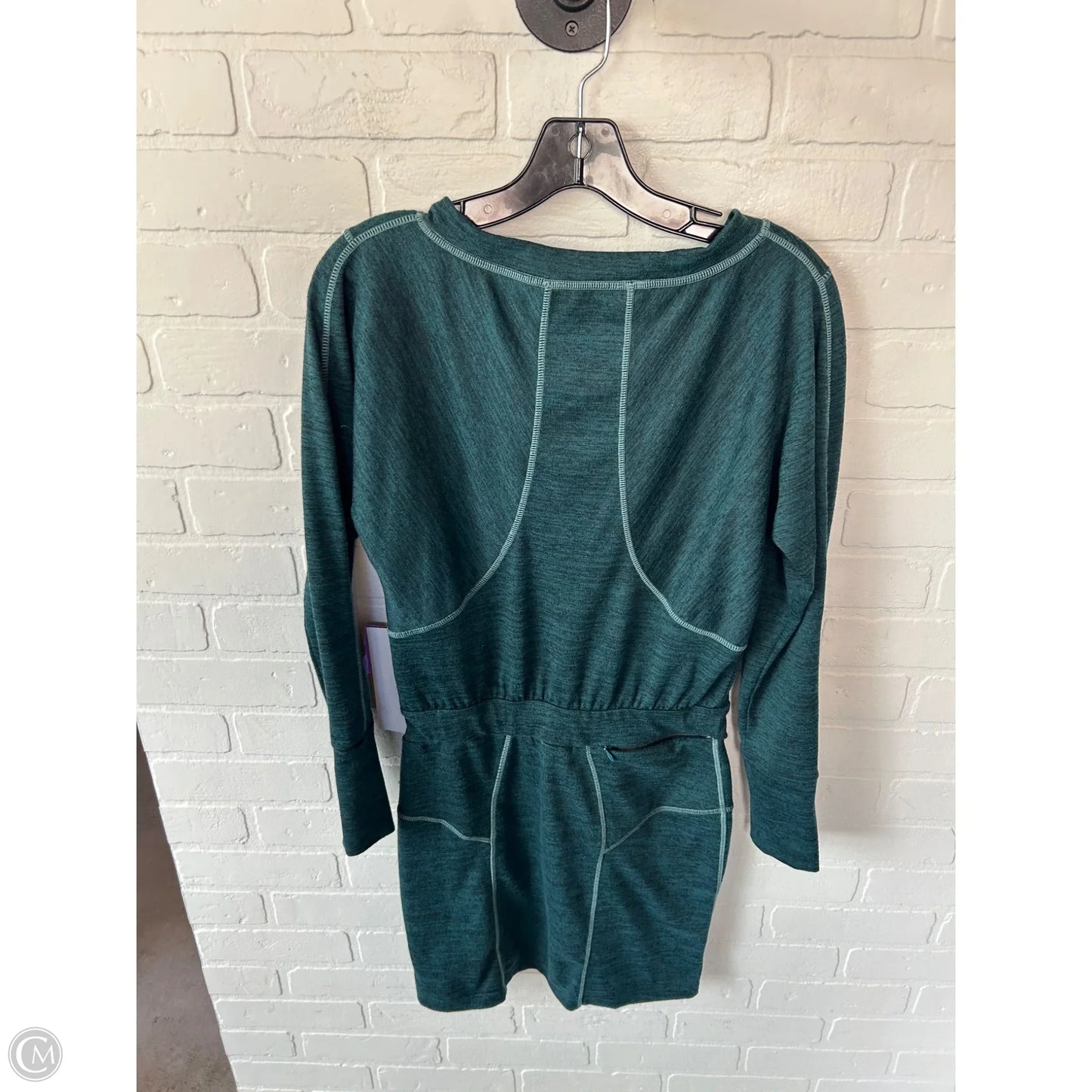 Athletic Dress By Athleta In Green, Size: Xxs