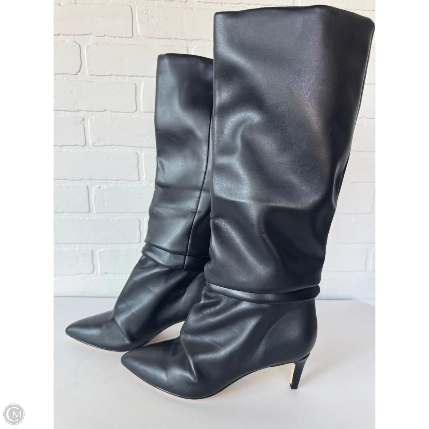 Boots Ankle Heels By Marc Fisher In Black, Size: 8