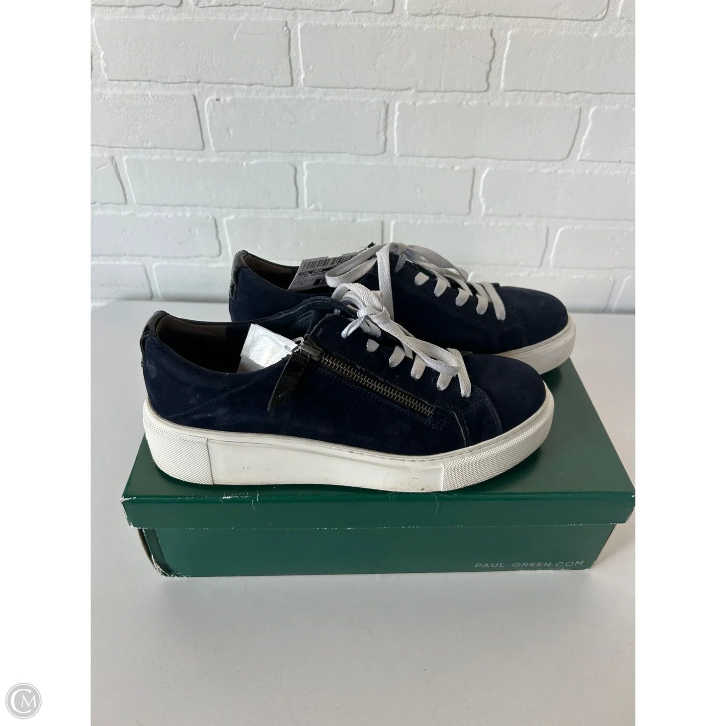 Shoes Sneakers By Paul Green In Blue, Size: 9