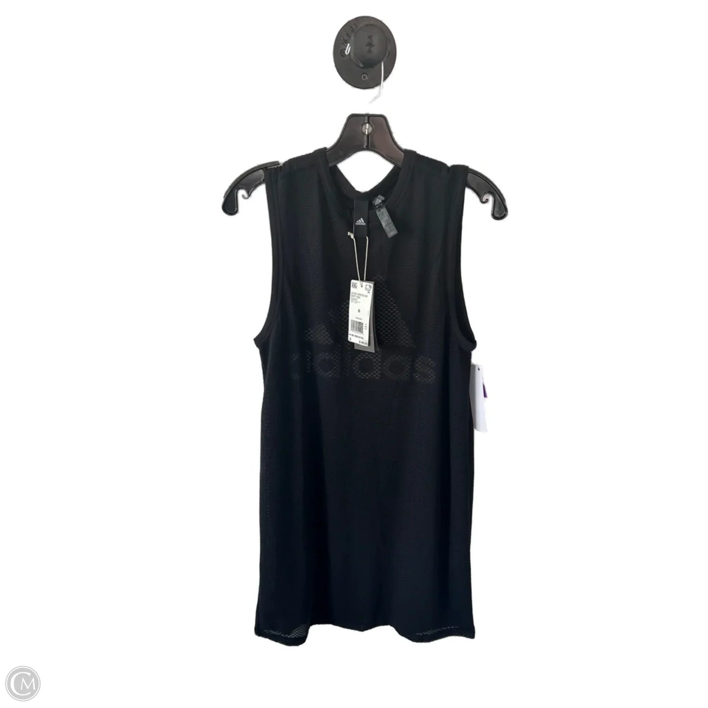 Athletic Dress By Adidas In Black, Size: S