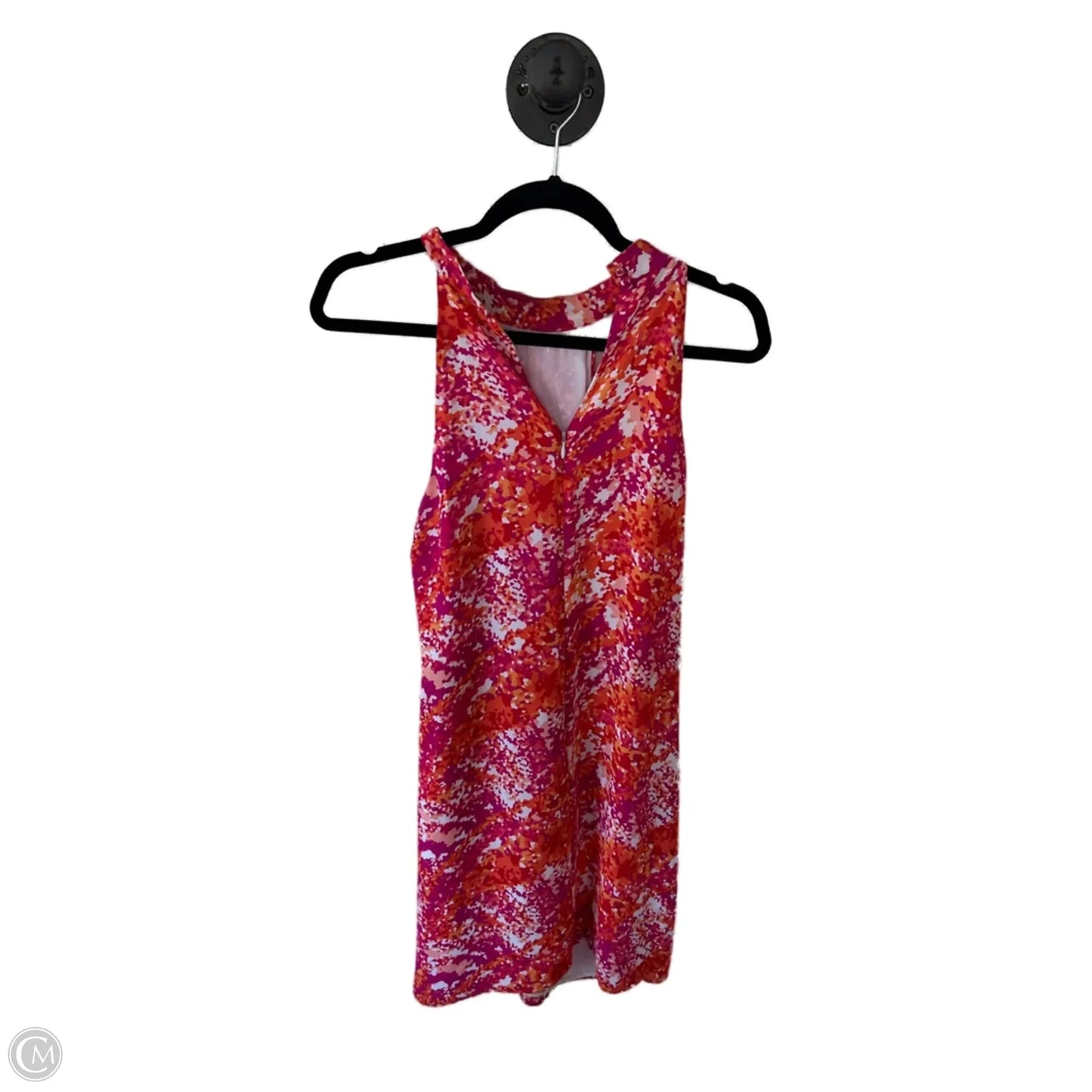 Dress Casual Short By Laundry In Orange & Pink, Size: M