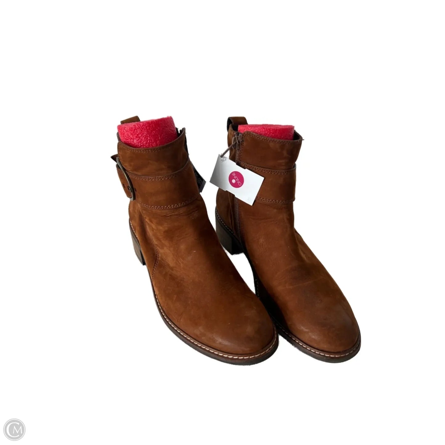 Boots Ankle Flats By Paul Green In Brown, Size: 7.5