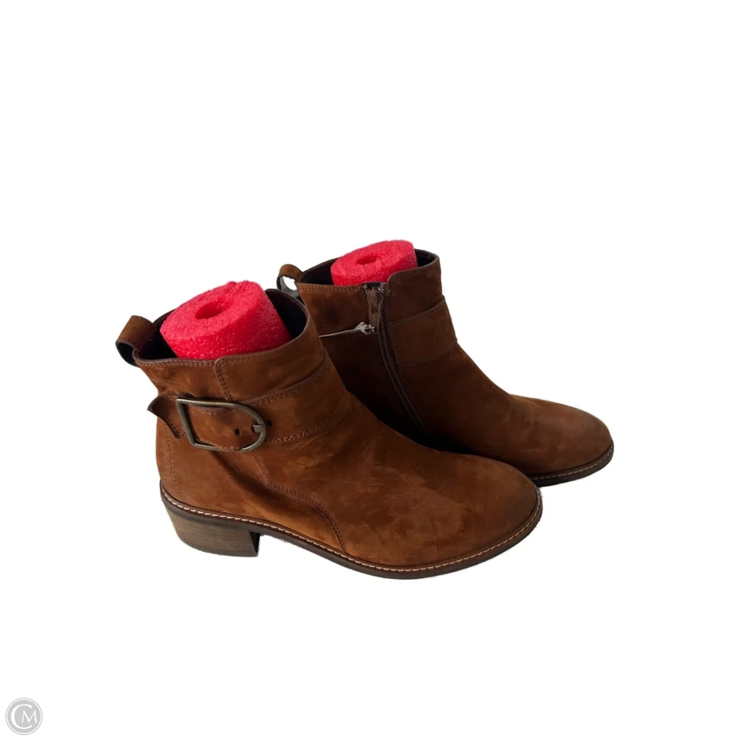 Boots Ankle Flats By Paul Green In Brown, Size: 7.5