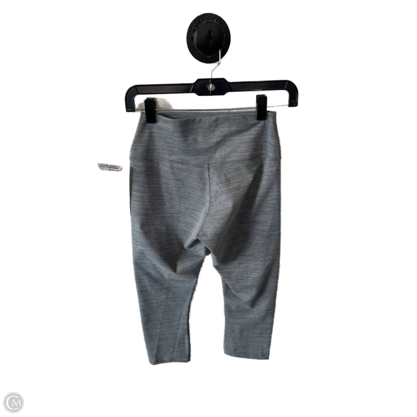 Athletic Capris By Nike Apparel In Grey, Size: 8