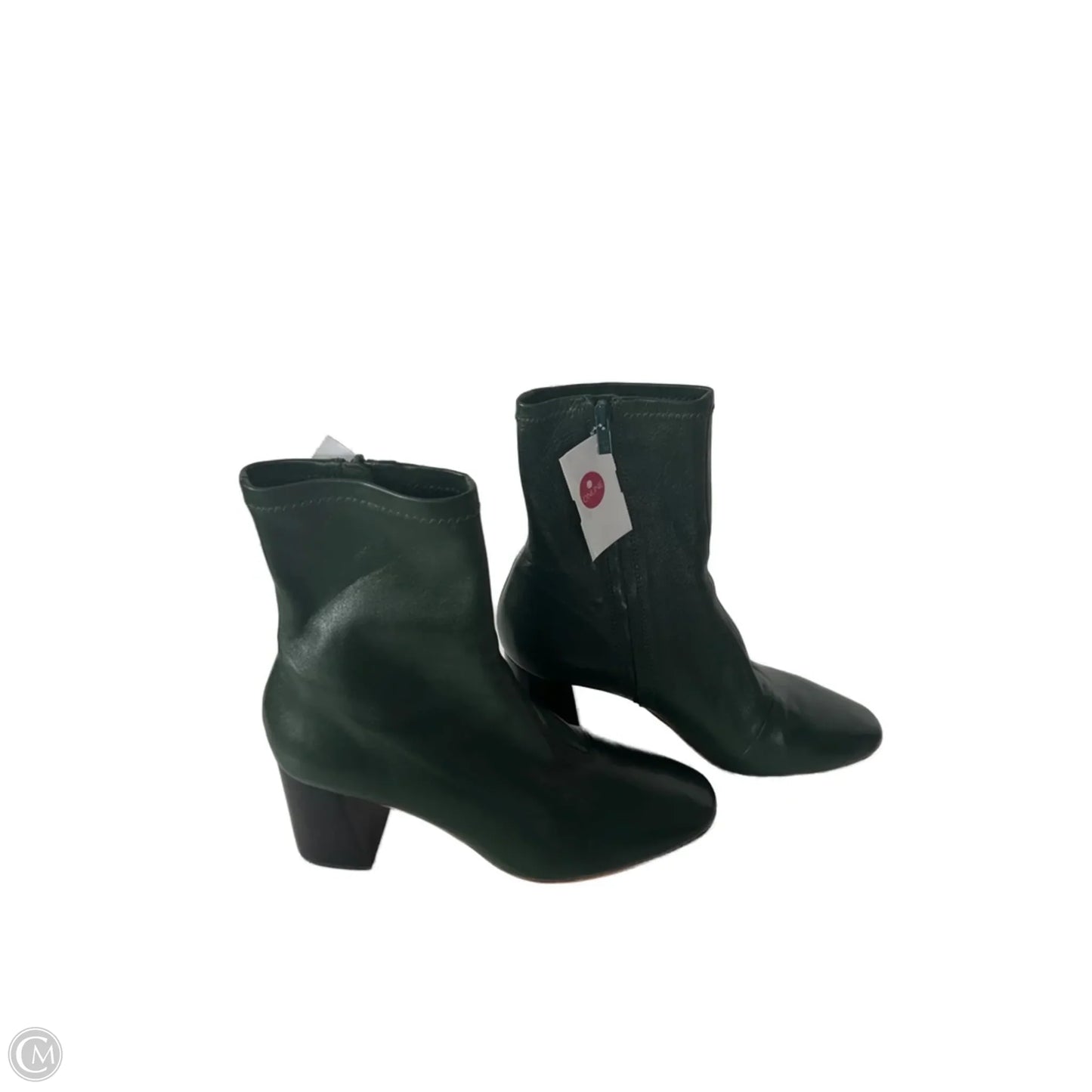 Boots Mid-calf Heels By Loeffler Randall In Green, Size: 7