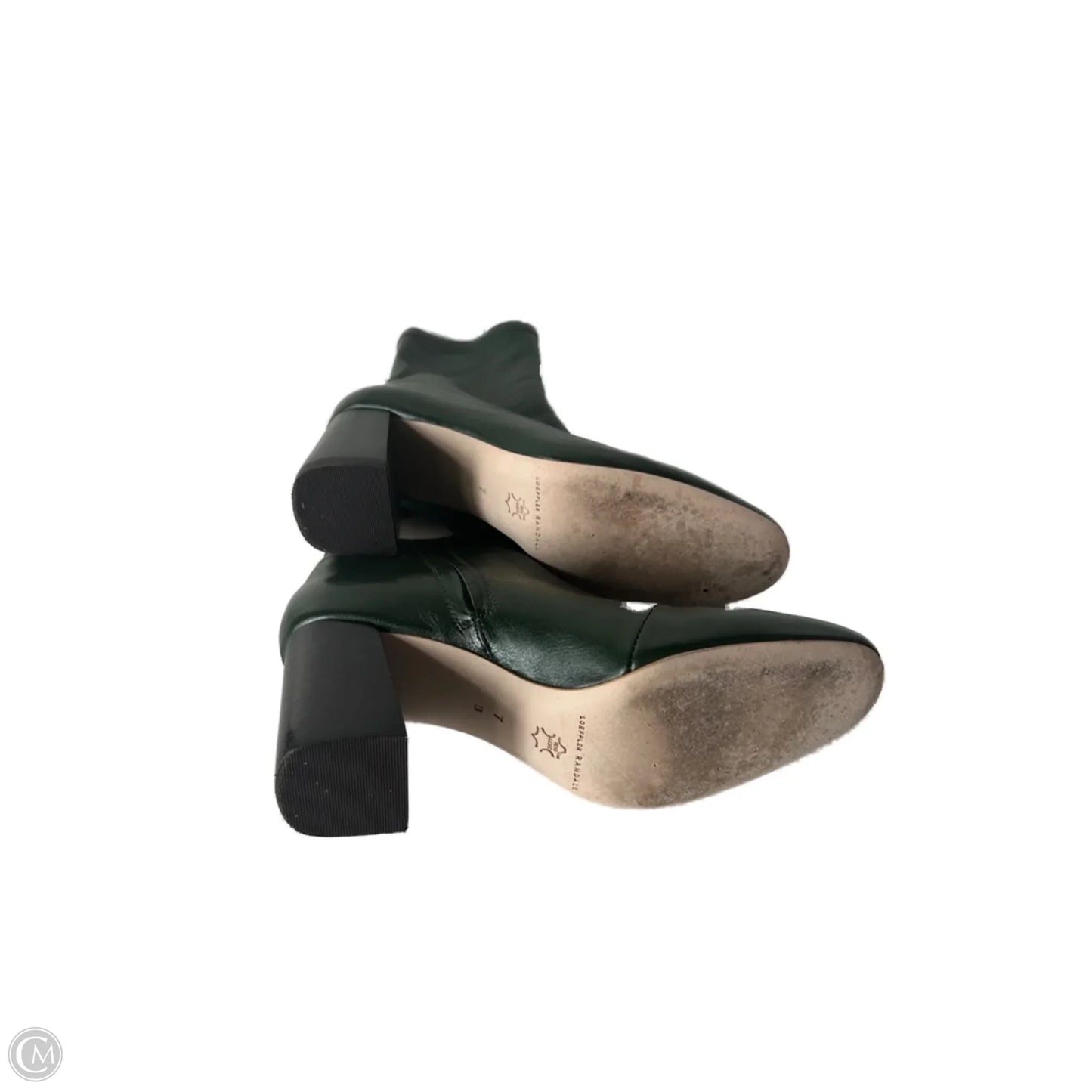 Boots Mid-calf Heels By Loeffler Randall In Green, Size: 7