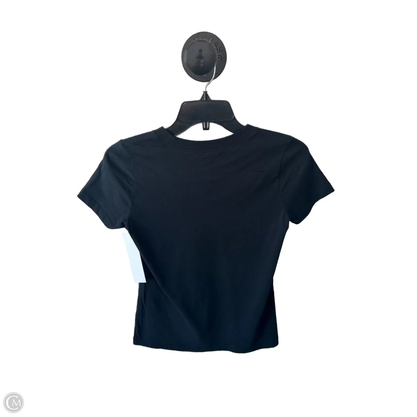 Top Short Sleeve Basic By Nike Apparel In Black & White, Size: Xs