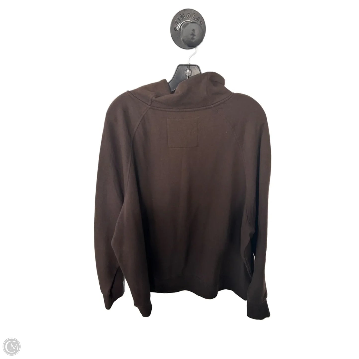 Sweatshirt Collar By Maurices In Brown, Size: 2x