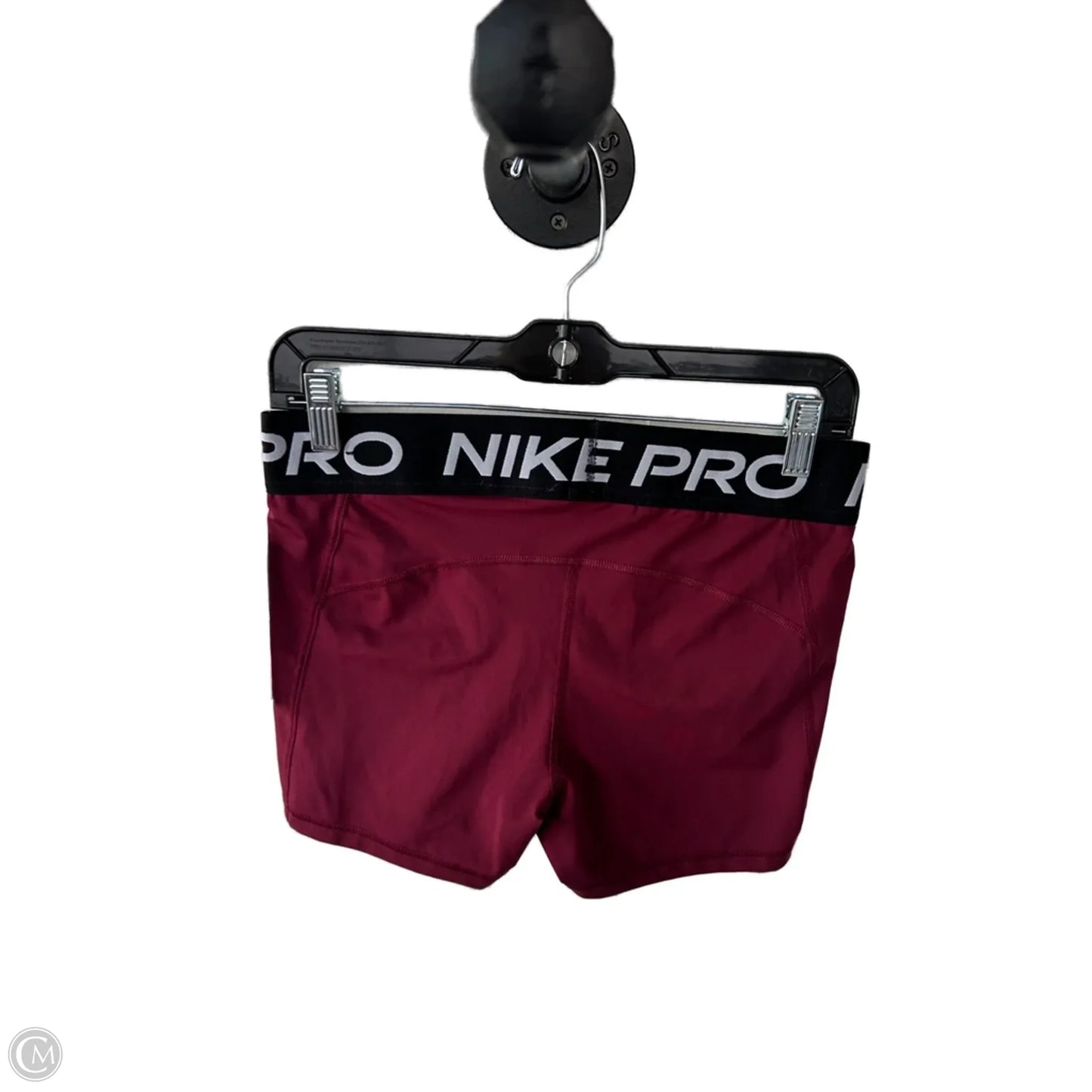 Athletic Shorts By Nike Apparel In Maroon, Size: 12