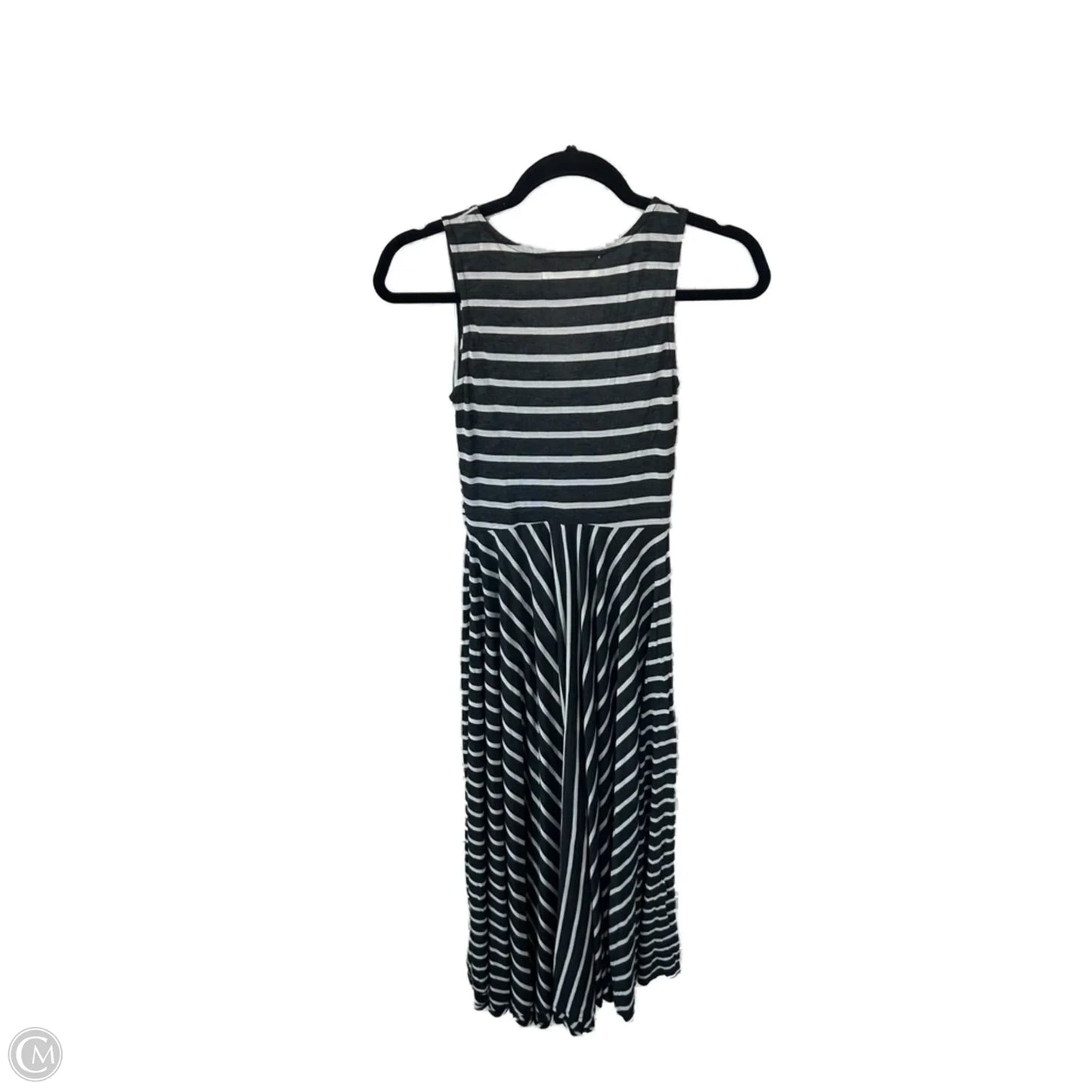 Dress Casual Maxi By Cmc In Black & White, Size: Xs
