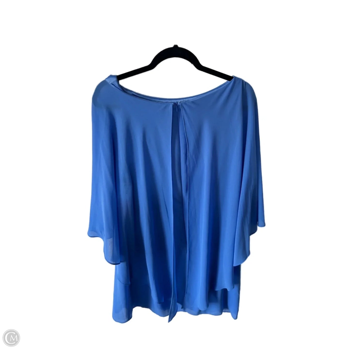 Dress Party Short By Vince Camuto In Blue, Size: 1x