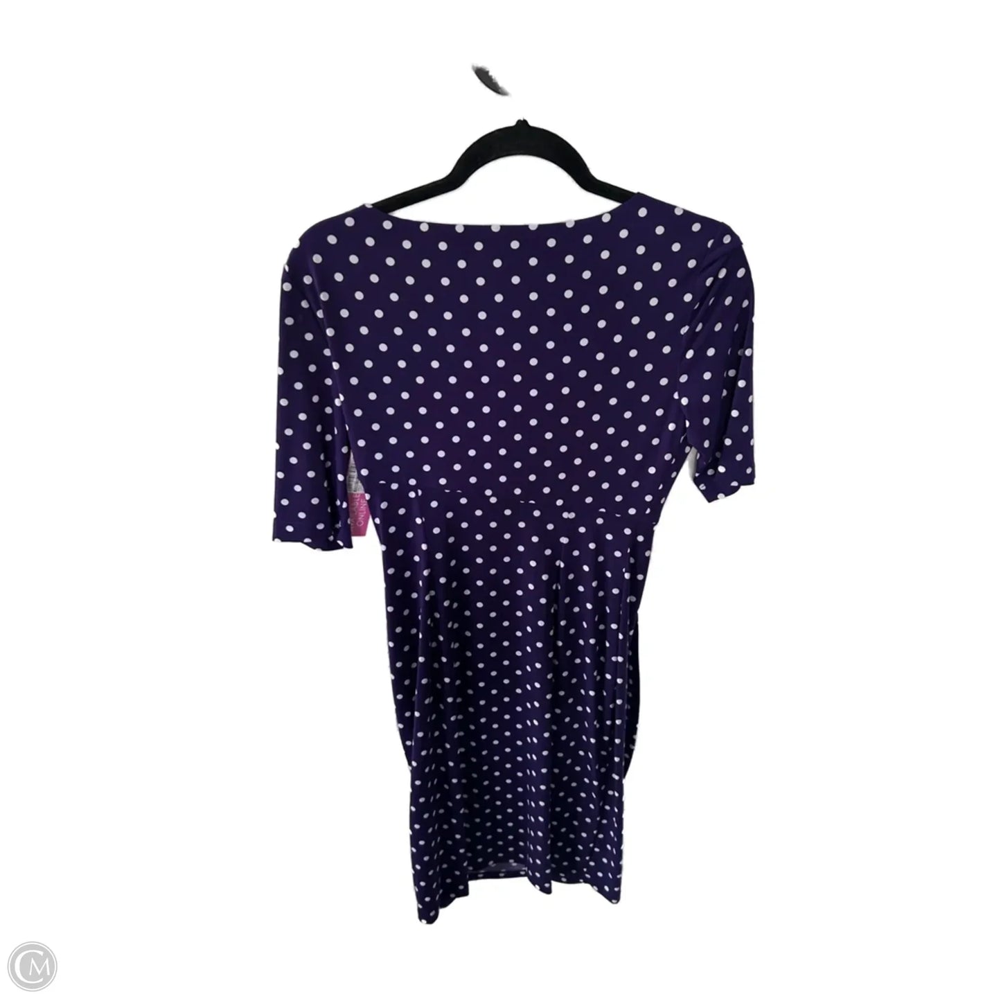 Dress Work By Connected Apparel In Purple & Yellow, Size: S