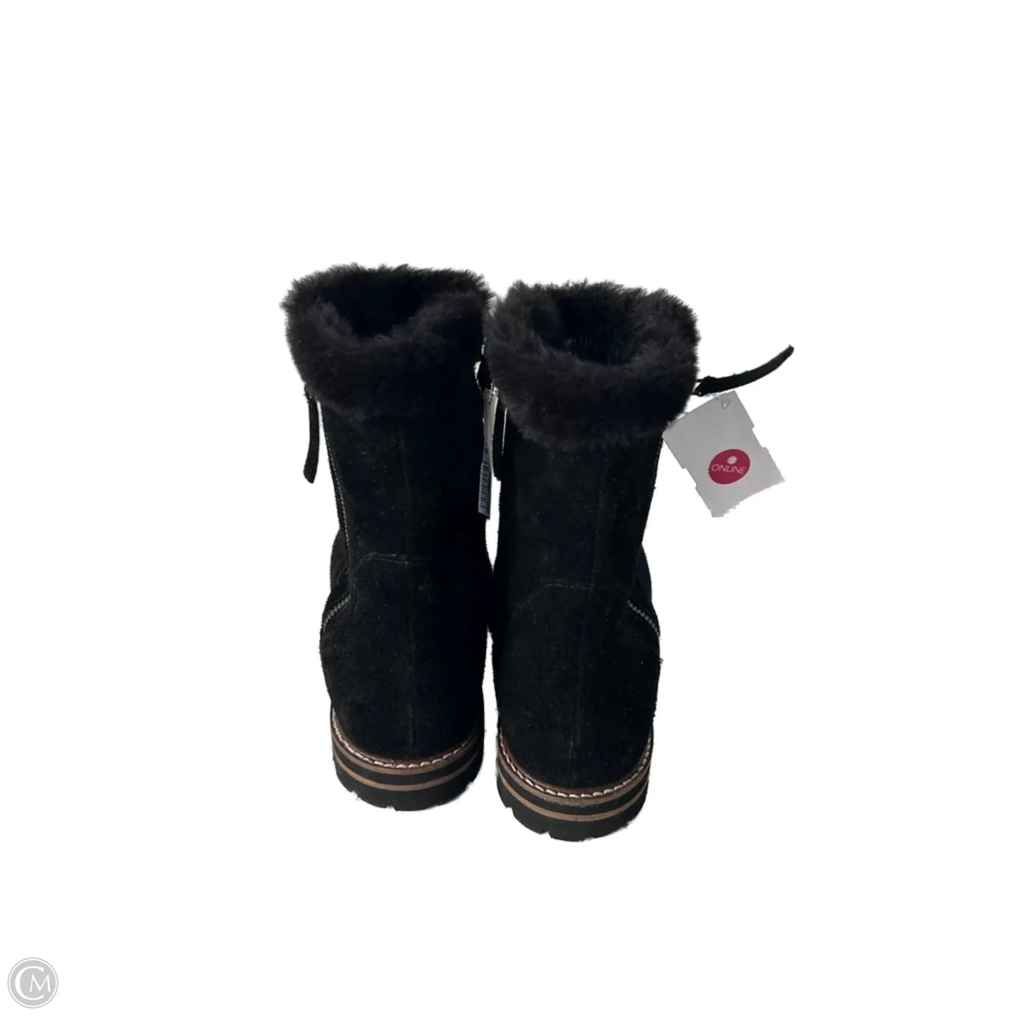 Boots Mid-calf Flats By Cmb In Black, Size: 10