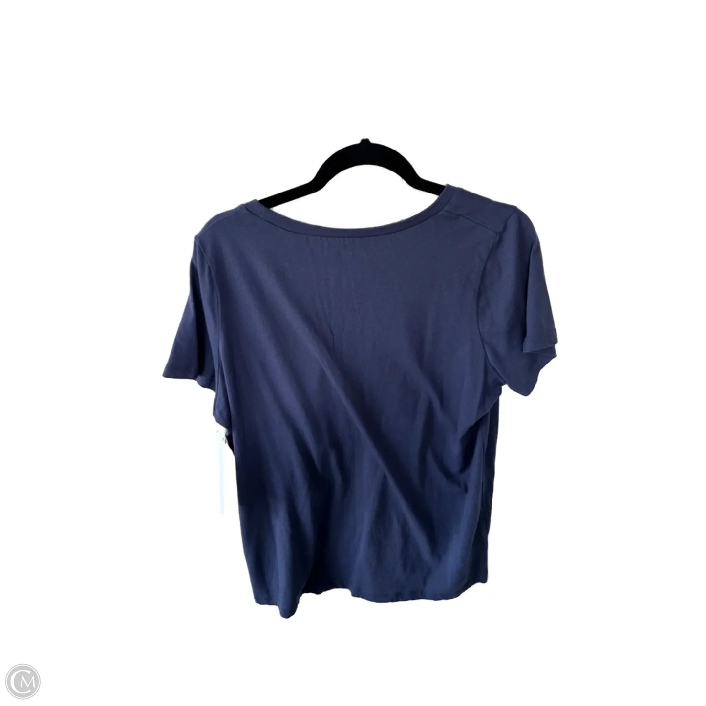 Top Short Sleeve Basic By Grayson Threads In Blue & White, Size: Xxl