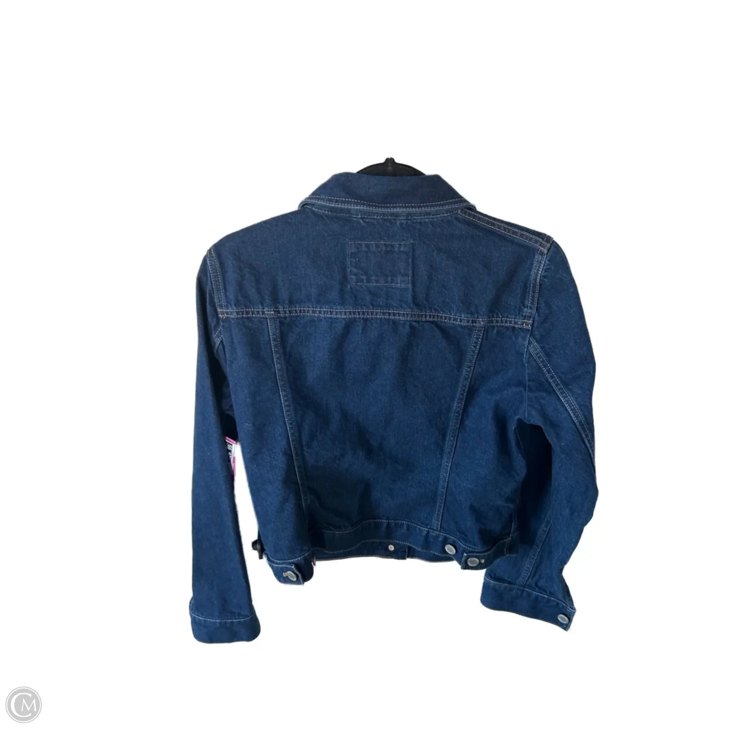 Jacket Denim By Banana Republic In Blue Denim, Size: M