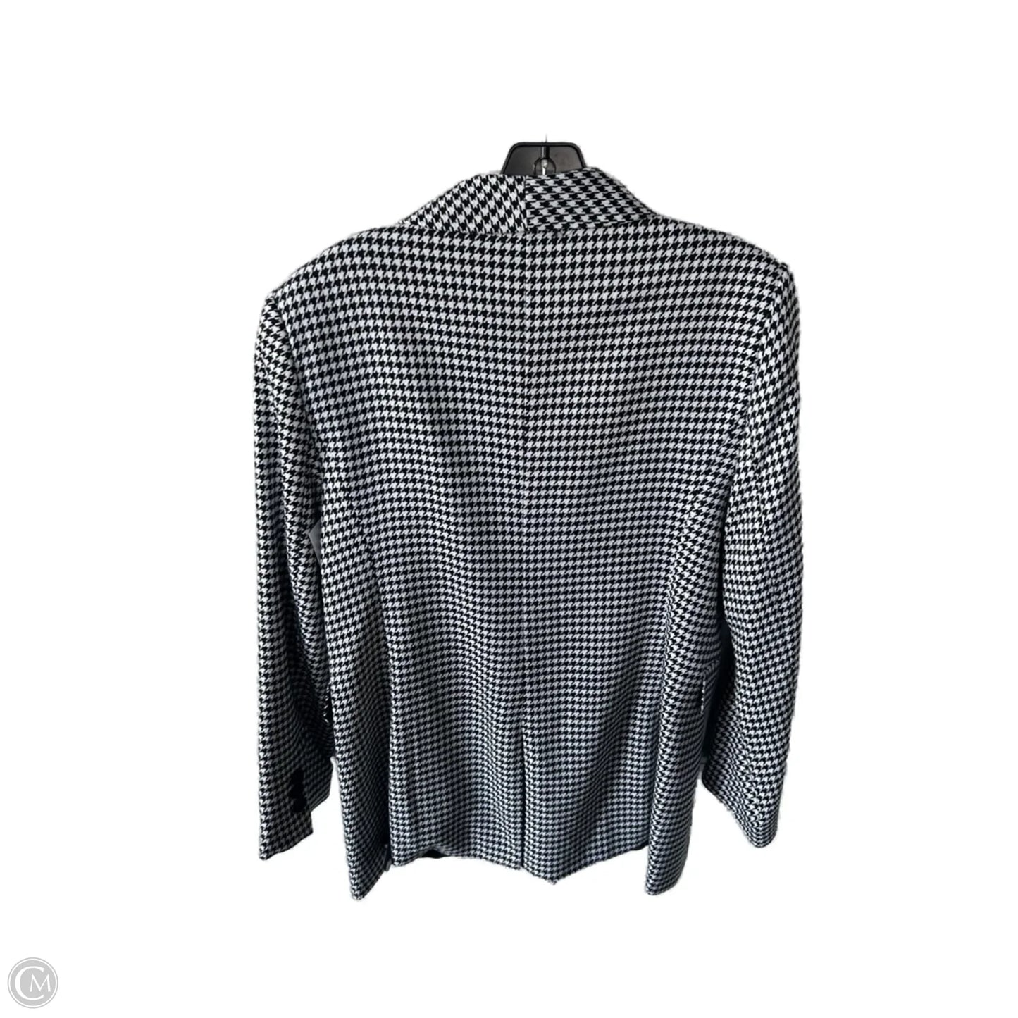 Blazer By Cece In Black & White, Size: L