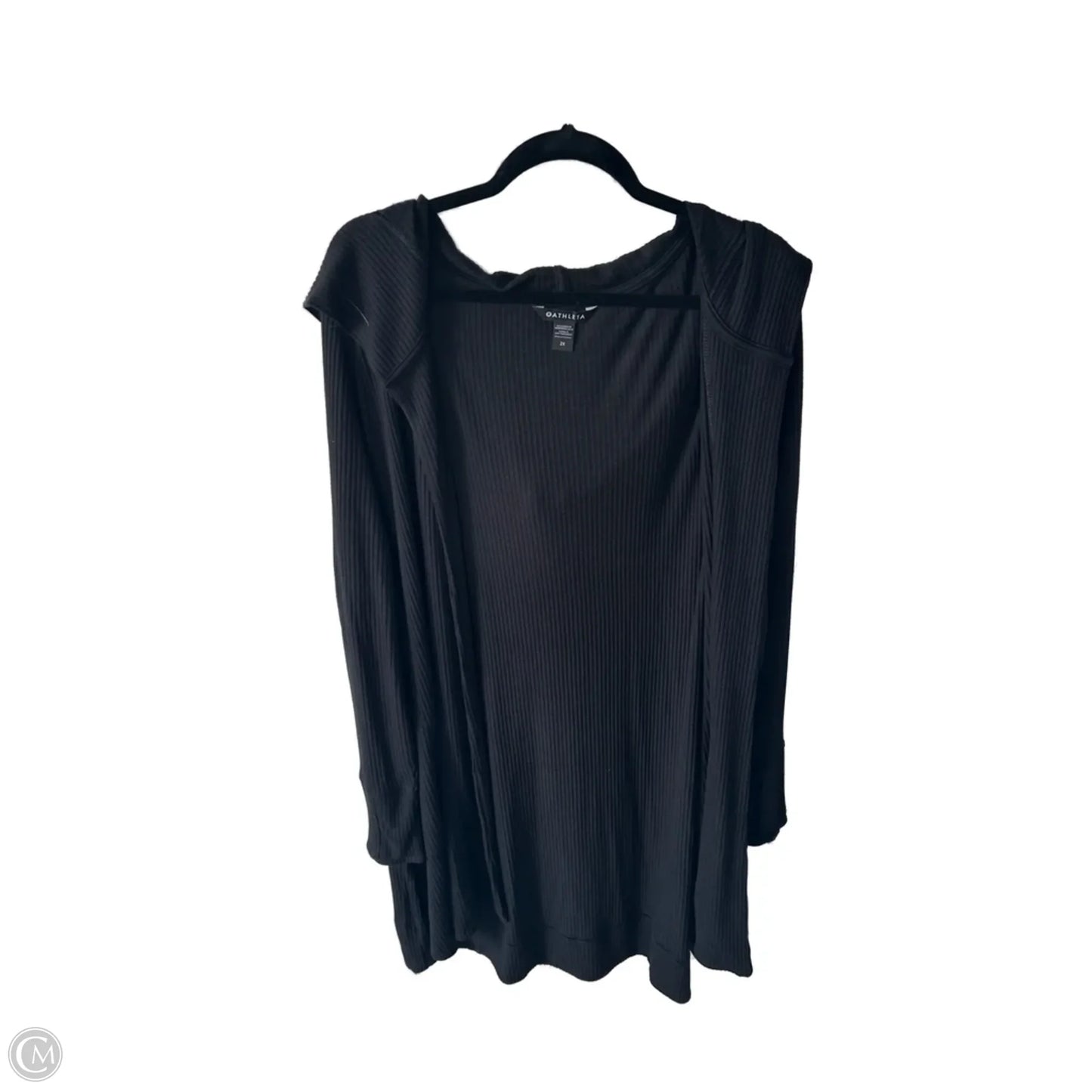 Cardigan By Athleta In Black, Size: 2x