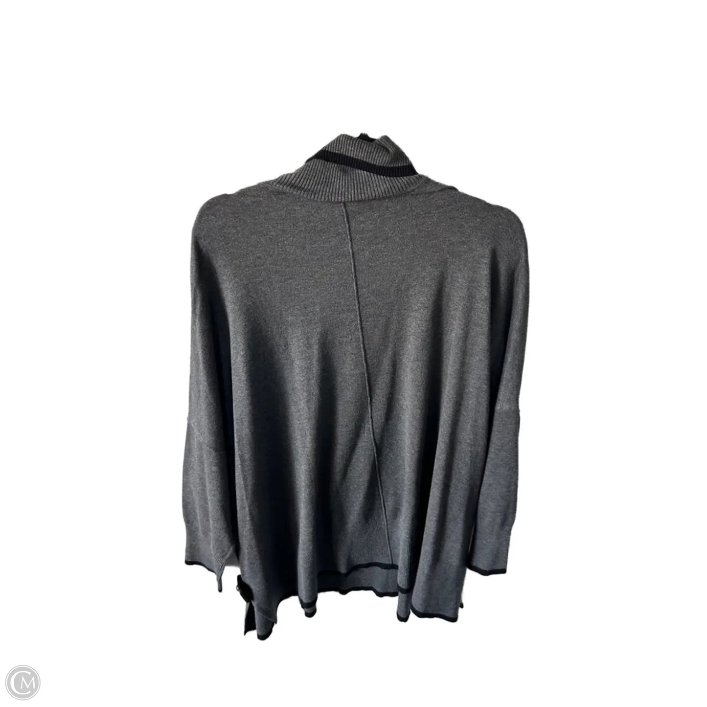 Sweater By Adrianna Papell In Grey, Size: Xl