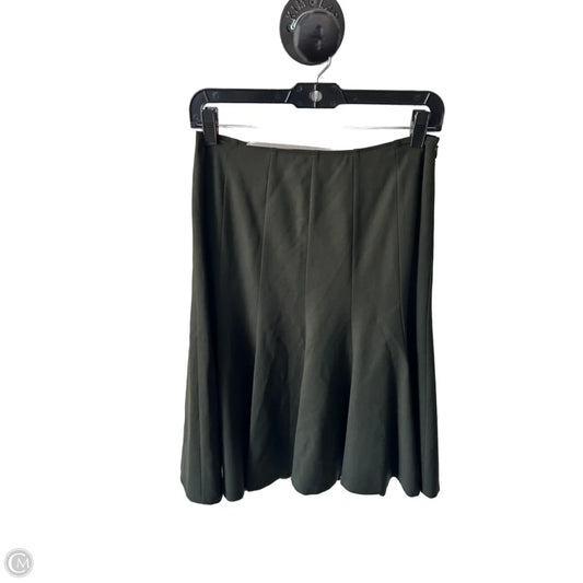 Skirt Designer By Lafayette 148 In Green, Size: 2