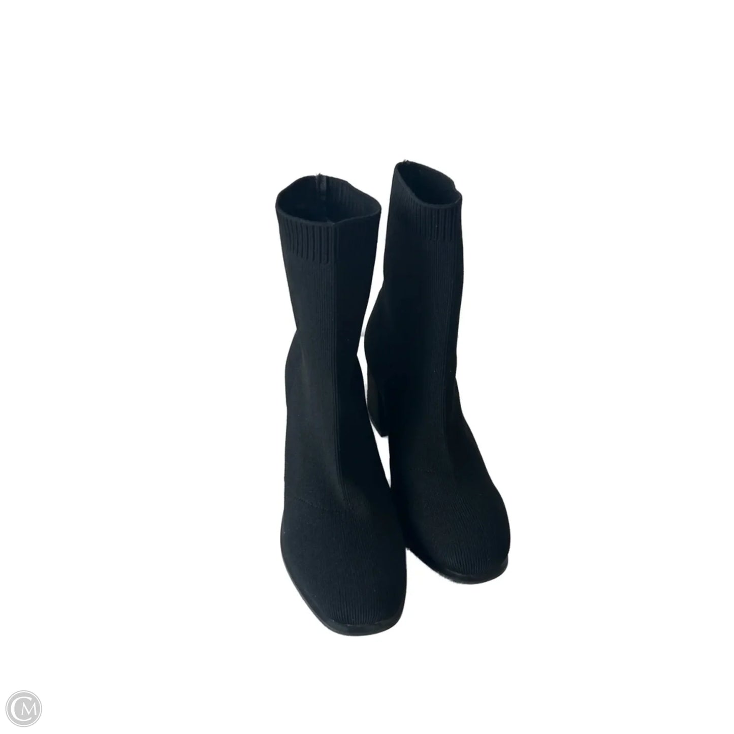 Boots Mid-calf Heels By Mia In Black, Size: 8