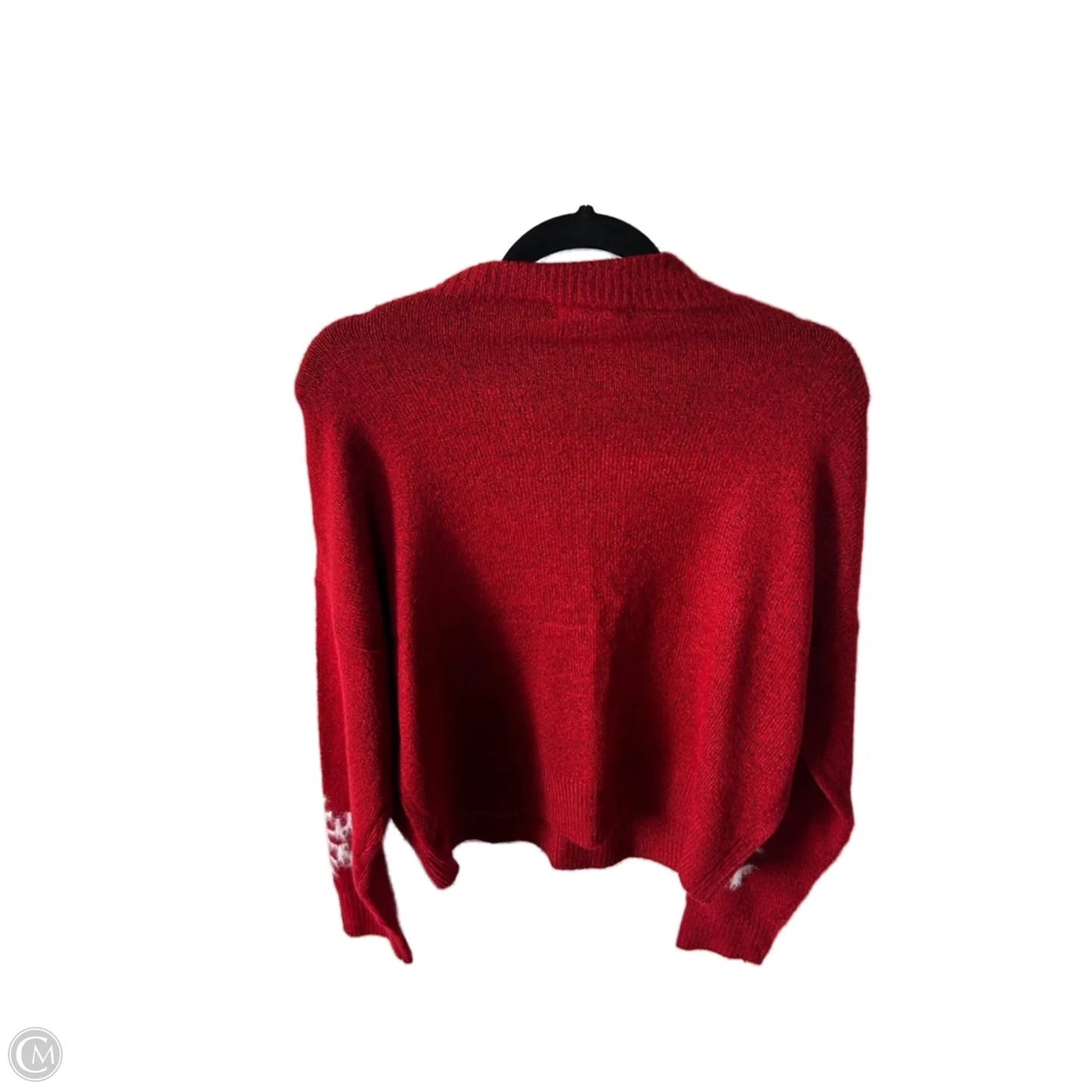 Sweater By Jessica Simpson In Red, Size: L