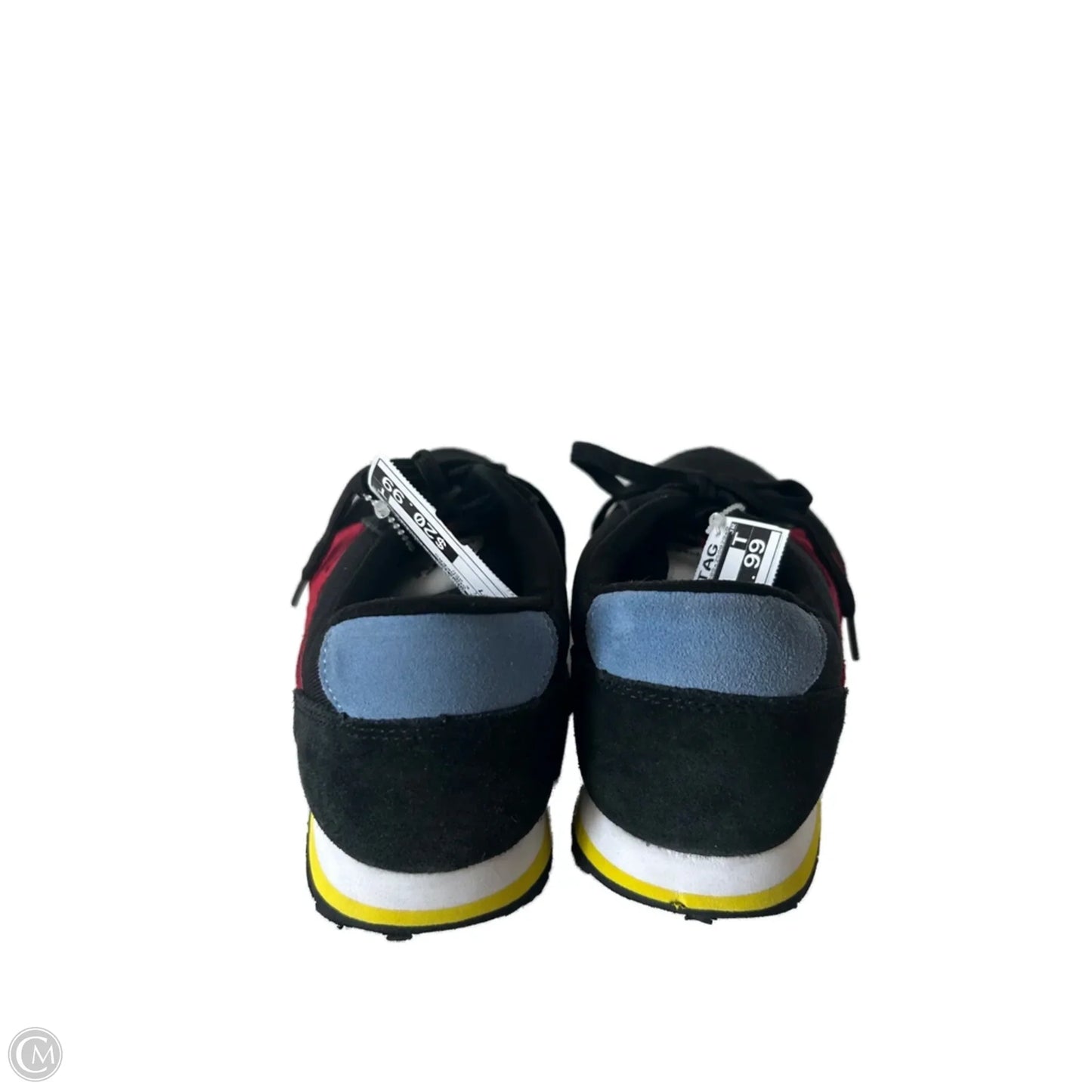 Shoes Sneakers By Hush Puppies In Black & Red, Size: 7