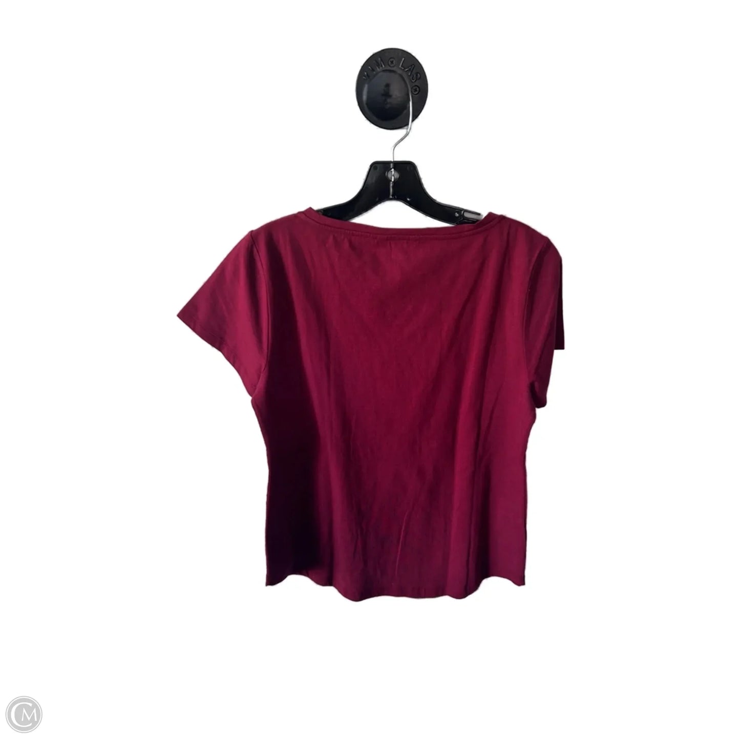Top Short Sleeve Basic By L.l. Bean In Red, Size: S