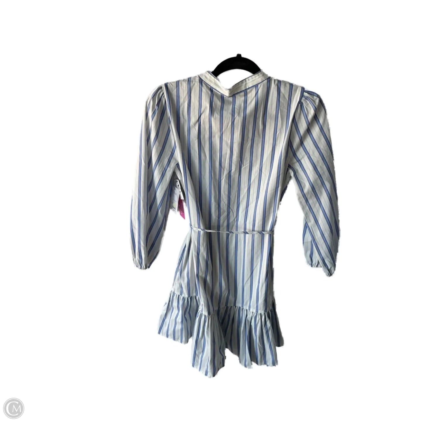 Dress Casual Short By Nine West Apparel In Blue & White, Size: S