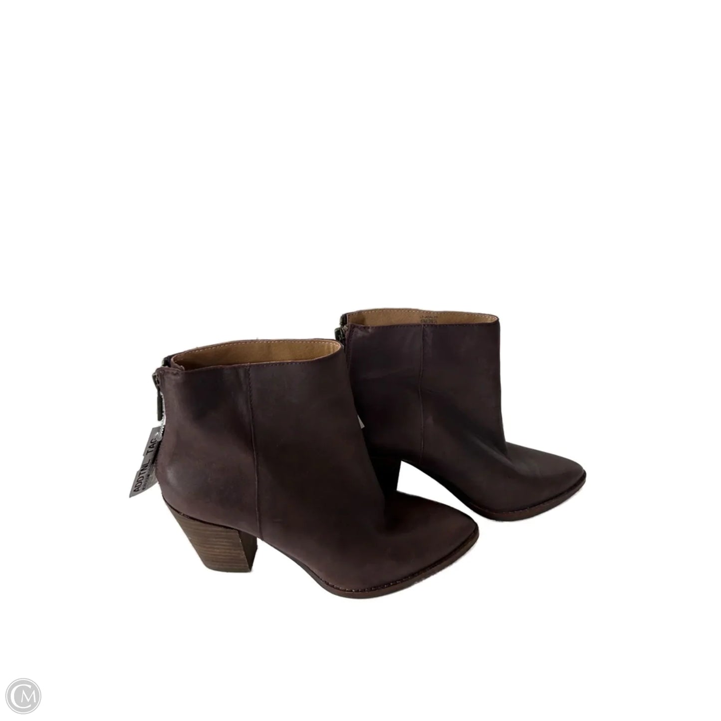Boots Ankle Heels By Lucky Brand In Brown, Size: 6