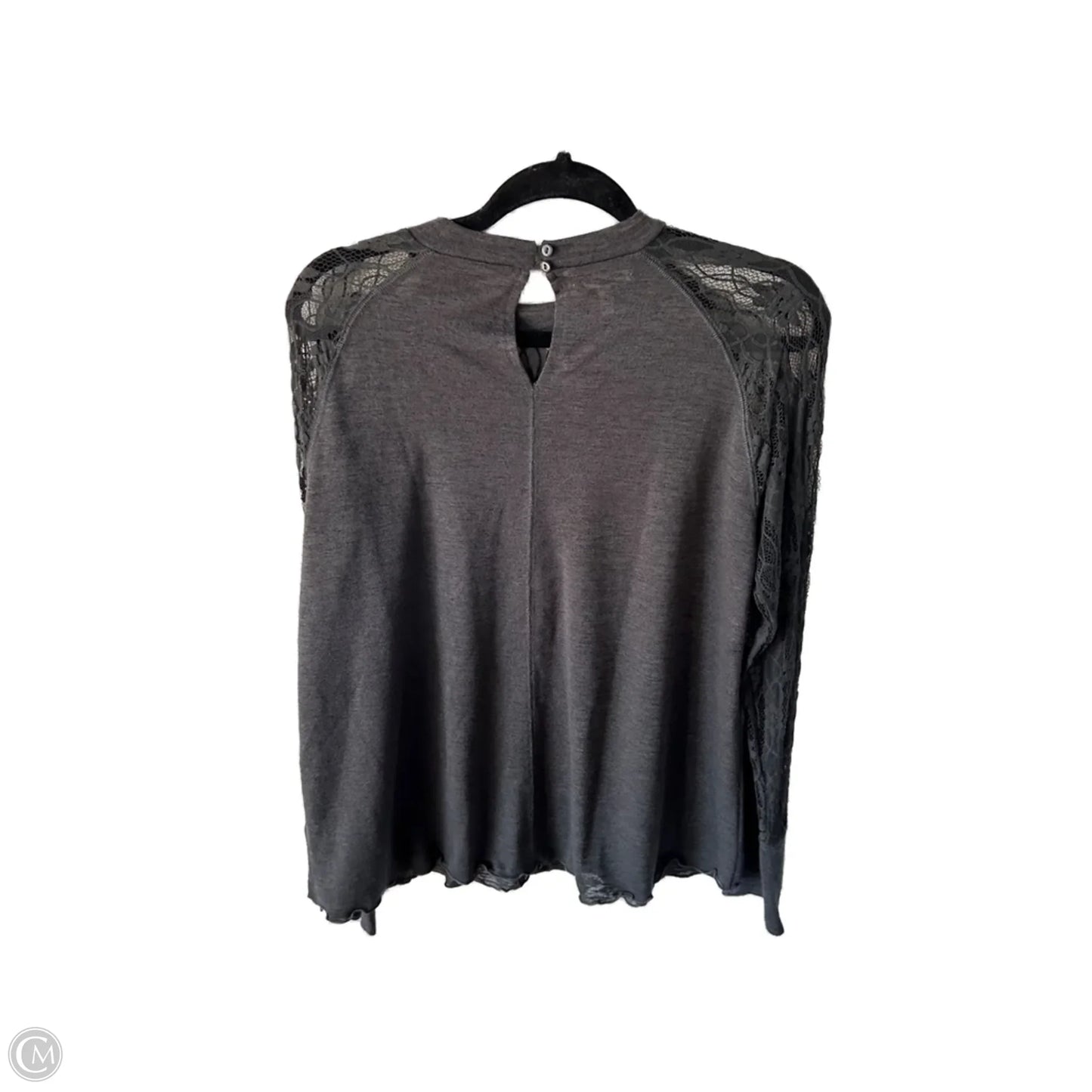 Top Long Sleeve By Maurices In Grey, Size: Xl