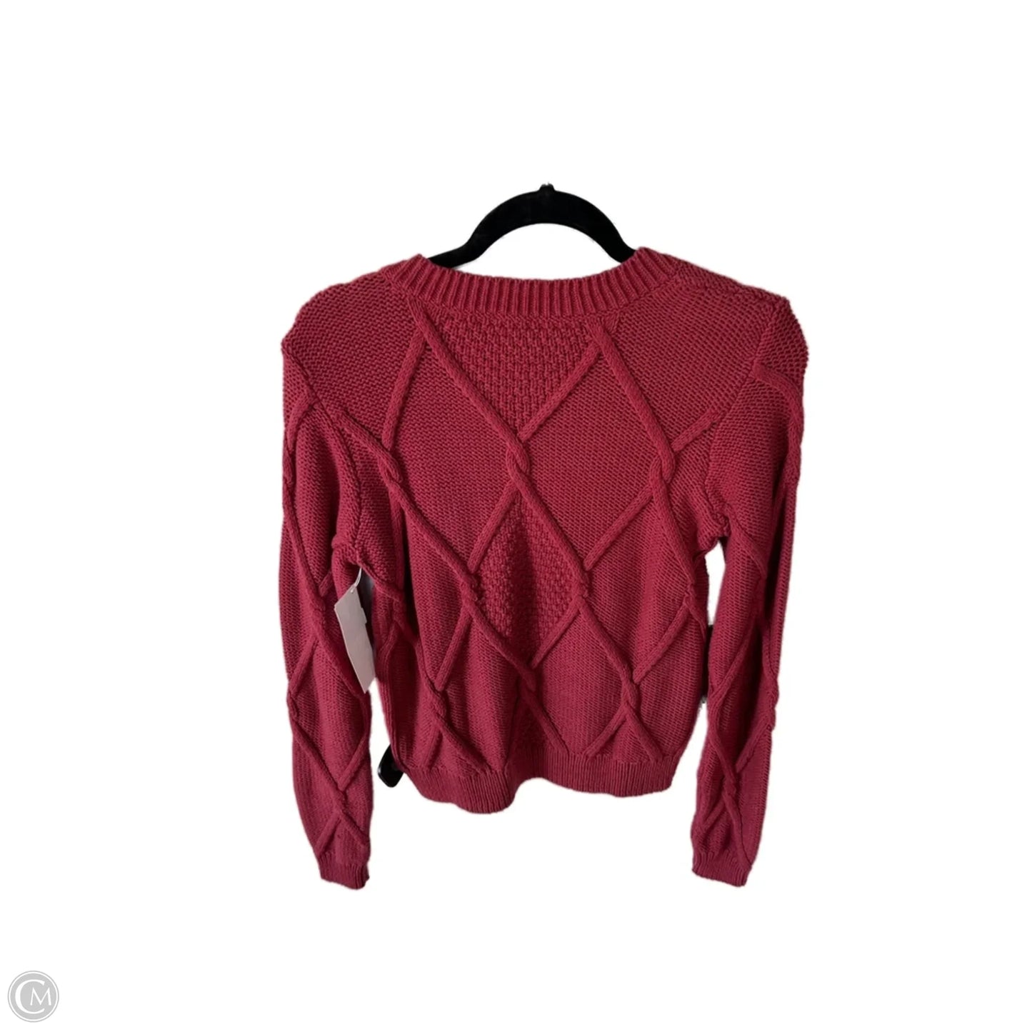 Sweater By Cabi In Red, Size: S