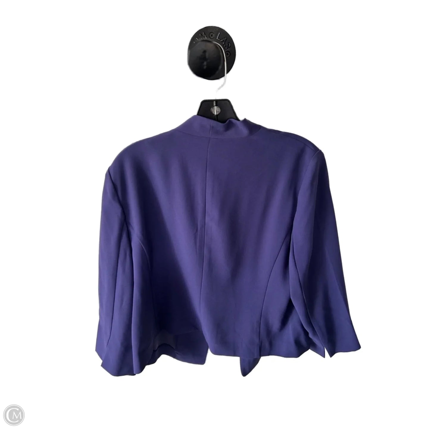 Blazer By Ann Taylor In Purple, Size: M