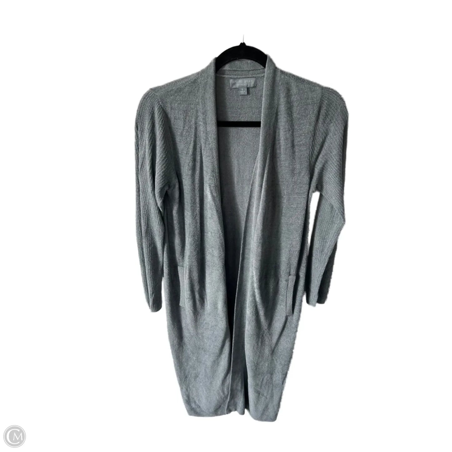 Sweater Cardigan By Barefoot Dreams In Grey, Size: S