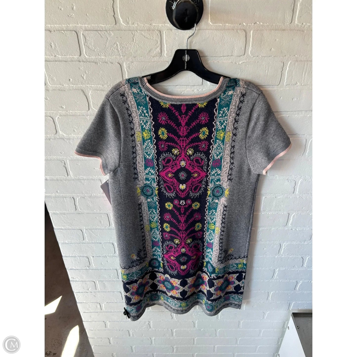 Dress Sweater By Anthropologie In Grey, Size: S