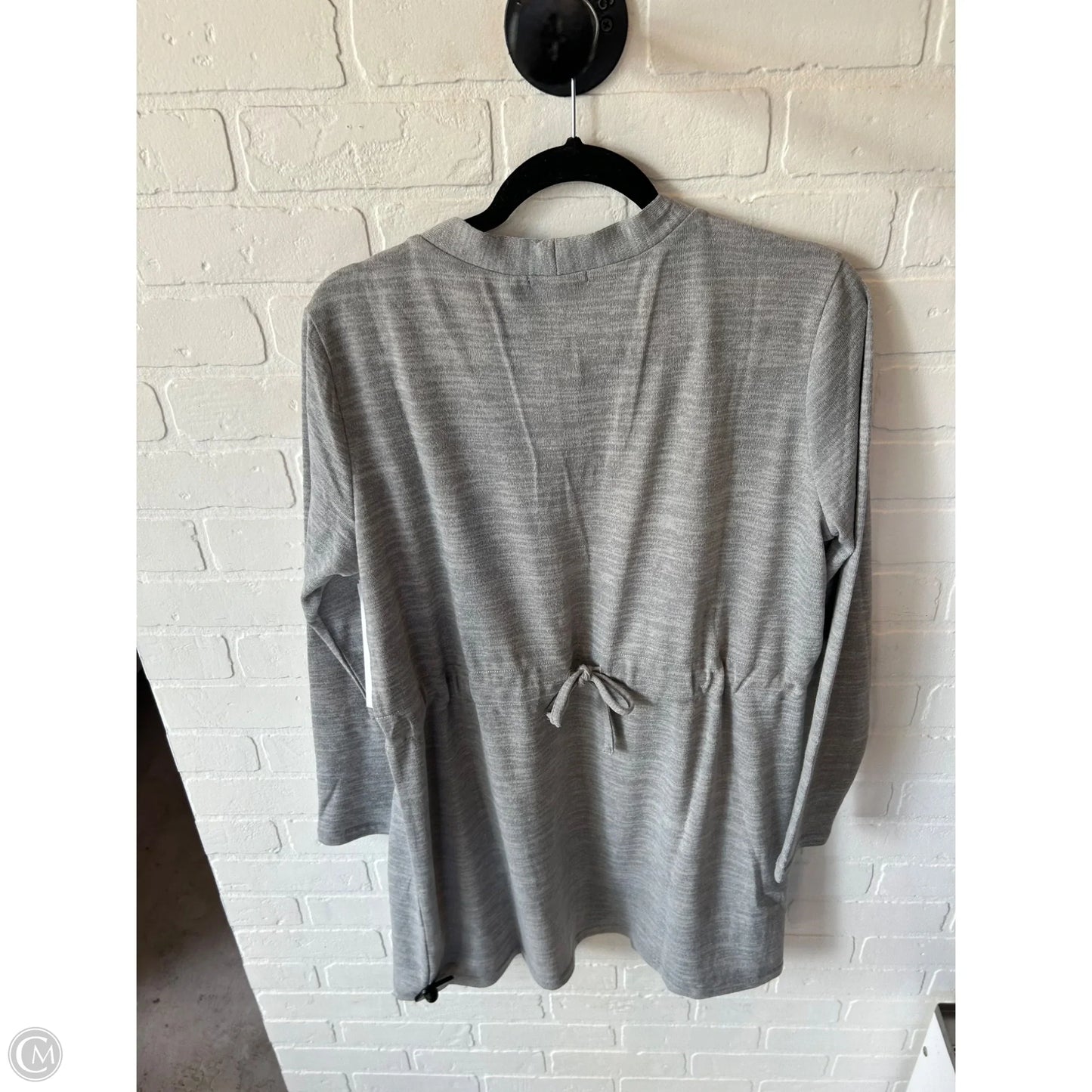 Sweater Cardigan By Maurices In Grey, Size: L