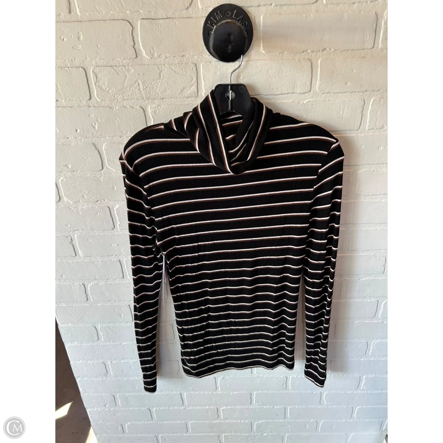 Top Long Sleeve By Sanctuary In Black & Brown, Size: S