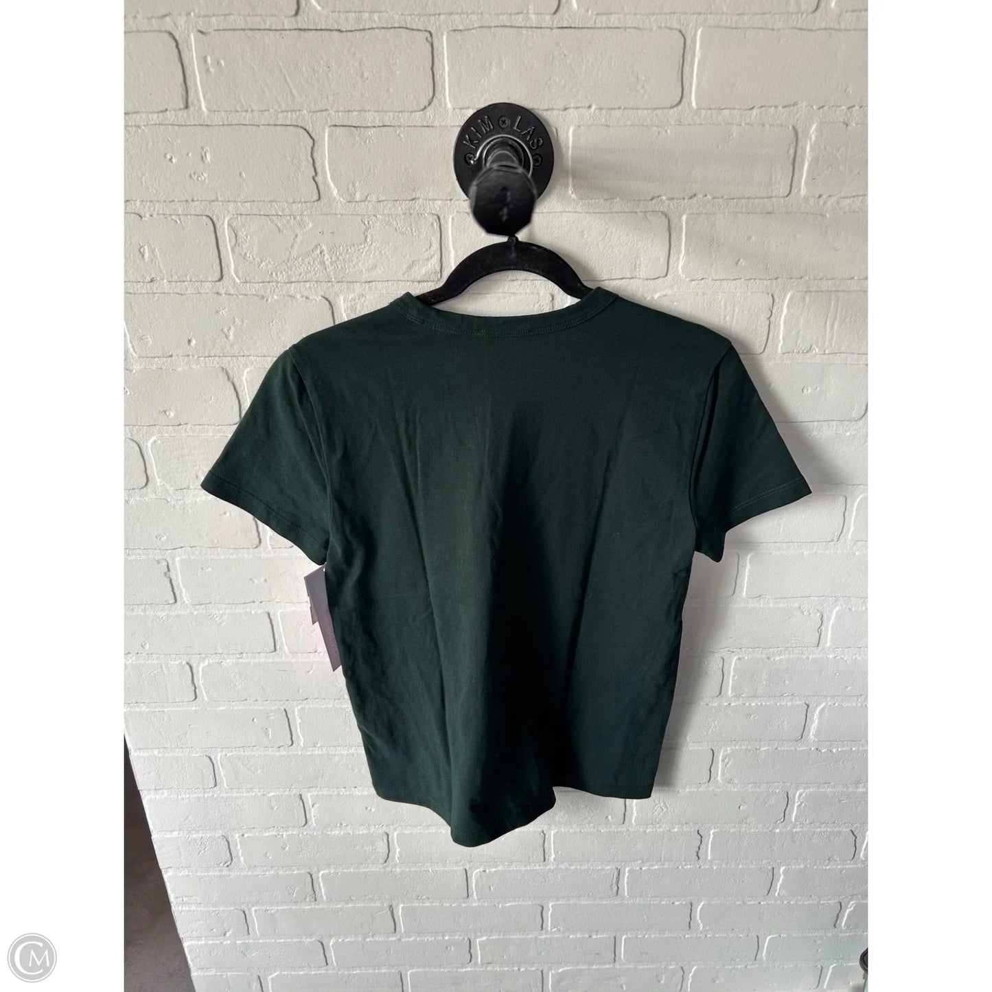 Top Short Sleeve Basic By Madewell In Green, Size: Xs