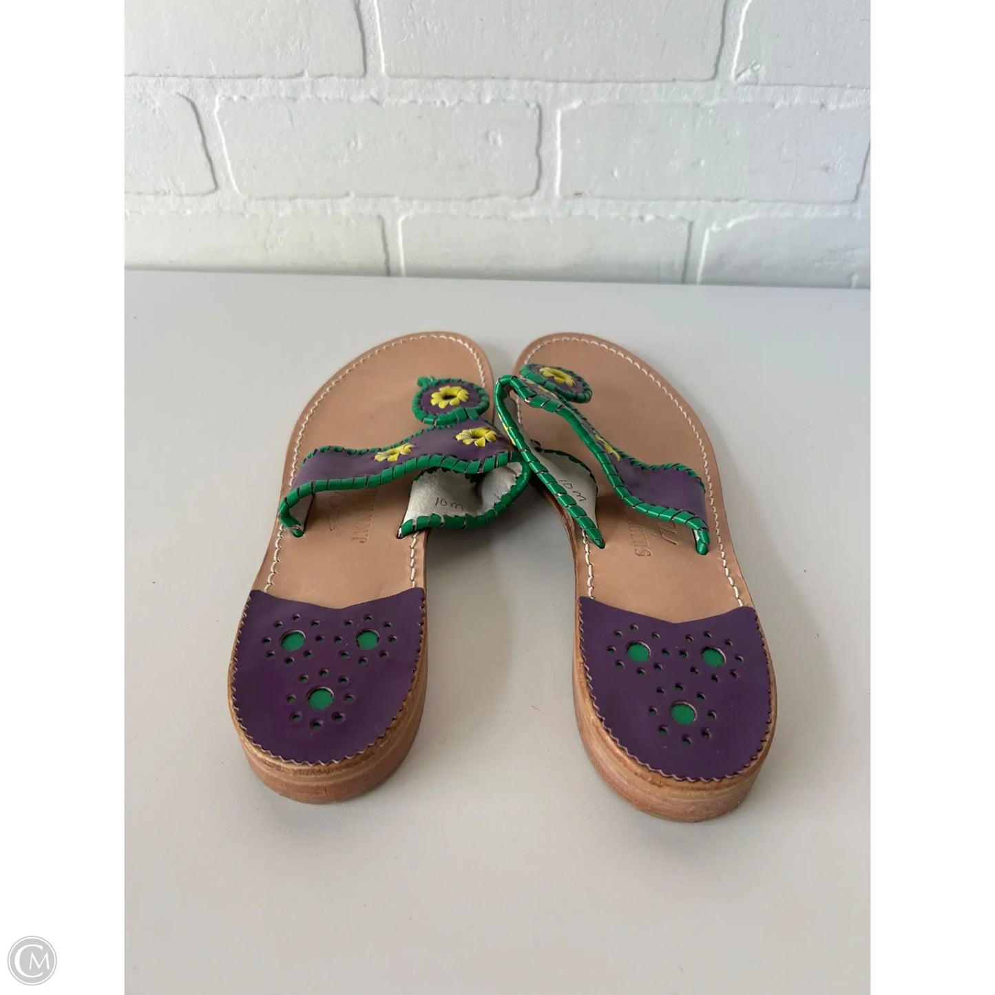 Sandals Flats By Jack Rogers In Purple, Size: 10