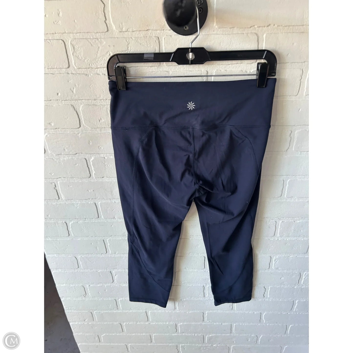 Athletic Leggings By Athleta In Navy, Size: 8