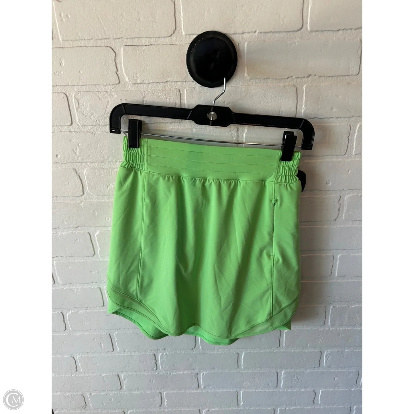 Athletic Skort By Lululemon In Green, Size: 4